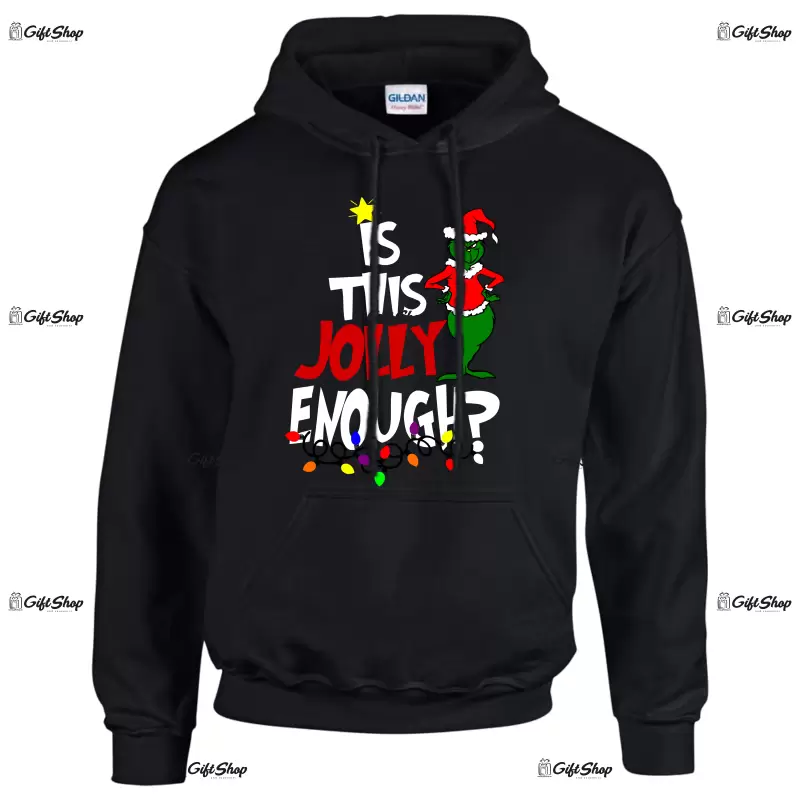 Is this jolly enough? , hanorac cu mesaj